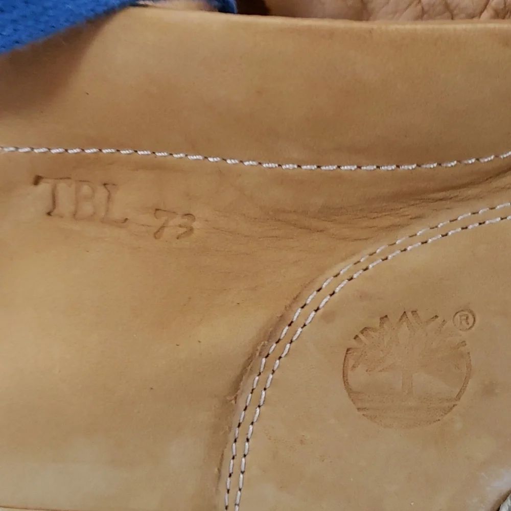Timberland Mens TBL 73 Beige Suede Boots, Size 10.5M